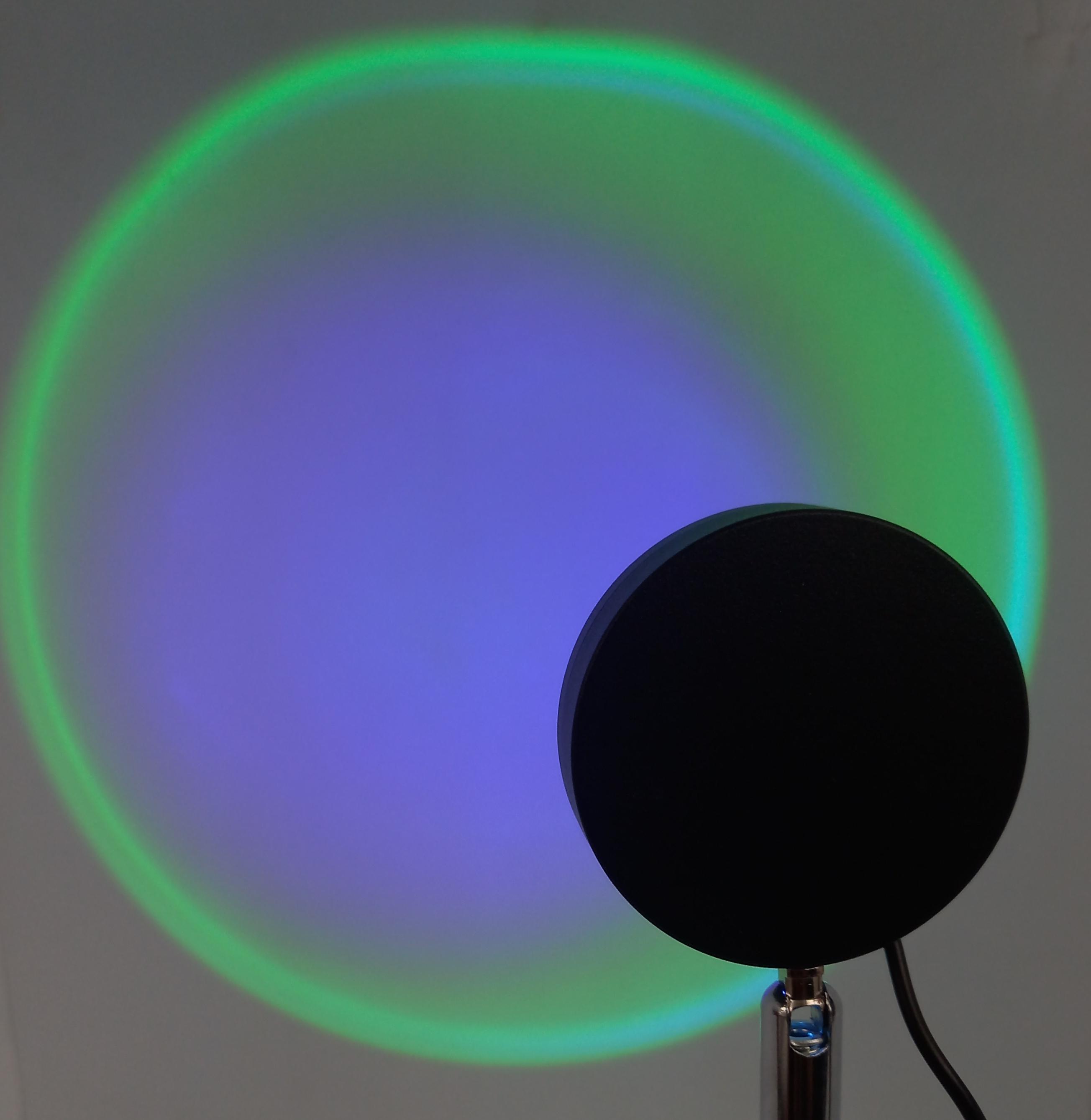 Светильник проекционный Sunset lamp с эффектом рассвета и заката с пультом USB с 4 режимами освещения (11486714) - фото 7 Светильник проекционный Sunset lamp с эффектом рассвета и заката с пультом USB с 4 режимами освещения (11486714) - фото 7