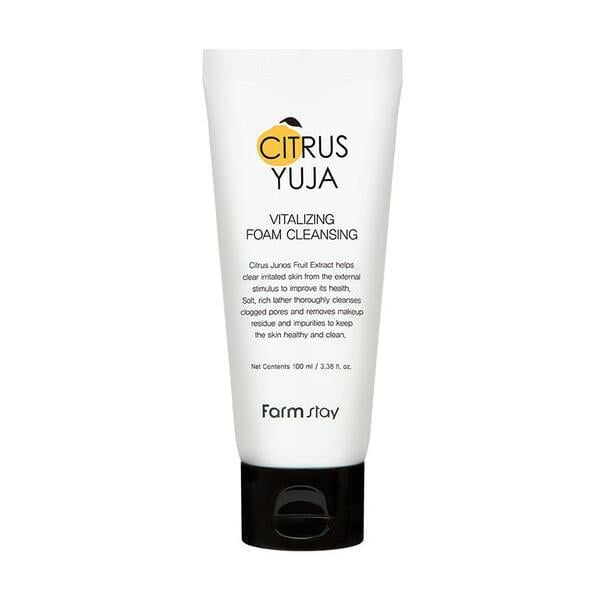 Пенка для умывания с экстрактом юдзу FarmStay Citrus Yuja Vitalizing Foam Cleansing 100 мл (1940673554) Пенка для умывания с экстрактом юдзу FarmStay Citrus Yuja Vitalizing Foam Cleansing 100 мл (1940673554)