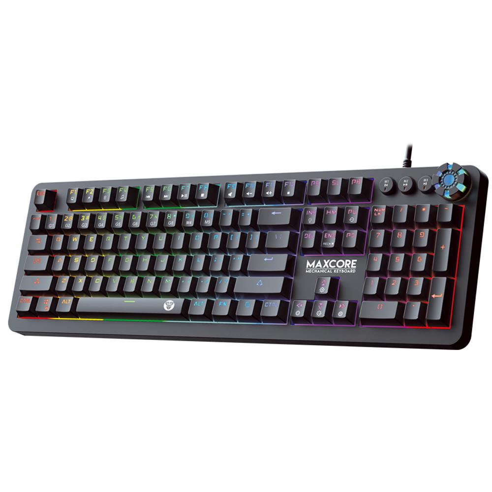 Клавиатура Fantech Max Core MK852 Brown Switch Black (MK852bnb) - фото 3