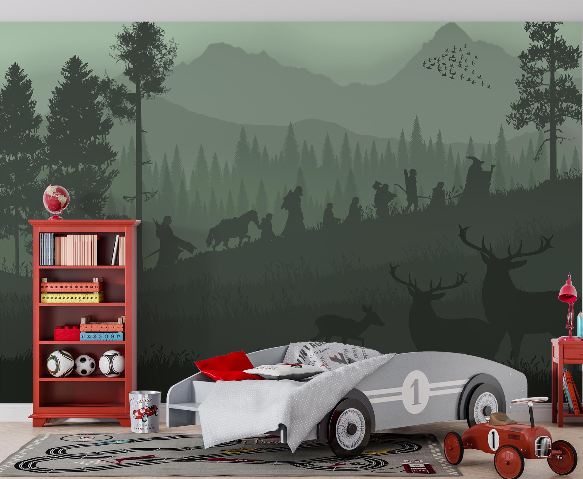 Фотообои флизелиновые Upstream Силуэты героев 230х153 см (S5KID-076/3) - фото 2 Фотообои флизелиновые Upstream Силуэты героев 230х153 см (S5KID-076/3) - фото 2