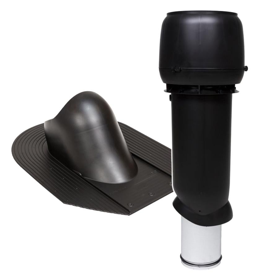 Выход вентиляционный Vilpe для битумной черепицы утепленный Ø 160 мм 700 мм 9005 Черный (30078941) - фото 1 Выход вентиляционный Vilpe для битумной черепицы утепленный Ø 160 мм 700 мм 9005 Черный (30078941) - фото 1