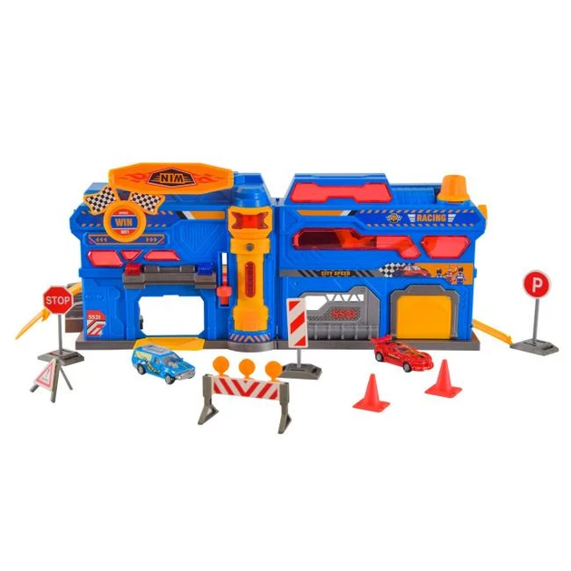 Паркинг игрушечный City Actione SK-599SB 2 машинки/свет/звук/чемодан (2815900133)