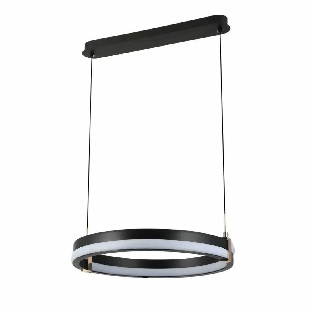 Подвесная LED люстра Valeso 108W с пультом д/у/круглым плафоном 3000-6500К IP20 G 2919/500D Черный/Золотой (8cda88a4) - фото 2 Подвесная LED люстра Valeso 108W с пультом д/у/круглым плафоном 3000-6500К IP20 G 2919/500D Черный/Золотой (8cda88a4) - фото 2