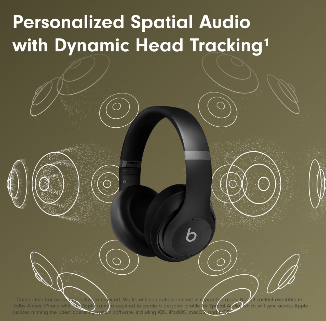 Навушники Beats by Dr. Dre Studio Pro Black (MQTP3) - фото 2