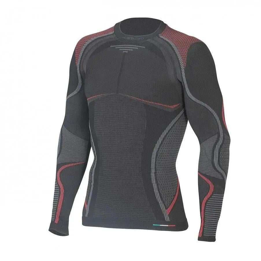 Термофутболка мужская с длинным рукавом Accapi Ergoracing Black/Orange