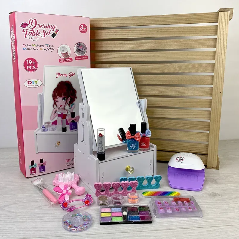 Набор косметики для девочек 769-5 трюмо с ящичком/косметика (2782799251)