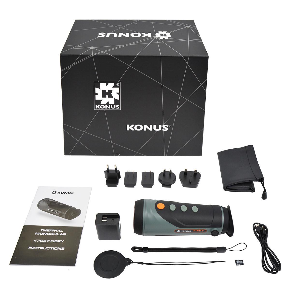 Мнокуляр тепловізійний Konus FIERY 2x-16x 400x300px (25072161) - фото 8 Мнокуляр тепловізійний Konus FIERY 2x-16x 400x300px (25072161) - фото 8