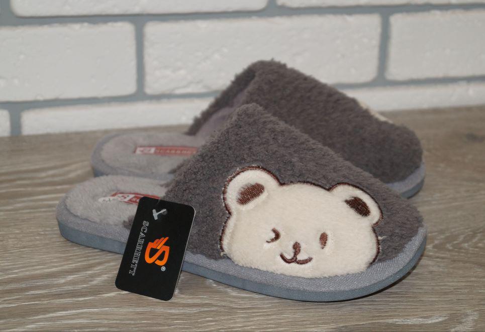 Тапочки комнатные Scarrhet р. 36/37 23,5 см Серый (30628-3637)