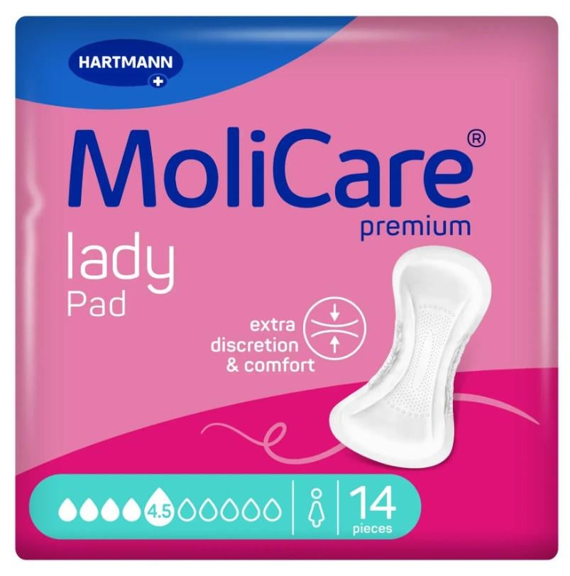 Прокладки урологические при недержании мочи легкой степени MoliCare Premium lady pad 4,5 капли 14 шт. (1762626591) Прокладки урологические при недержании мочи легкой степени MoliCare Premium lady pad 4,5 капли 14 шт. (1762626591)