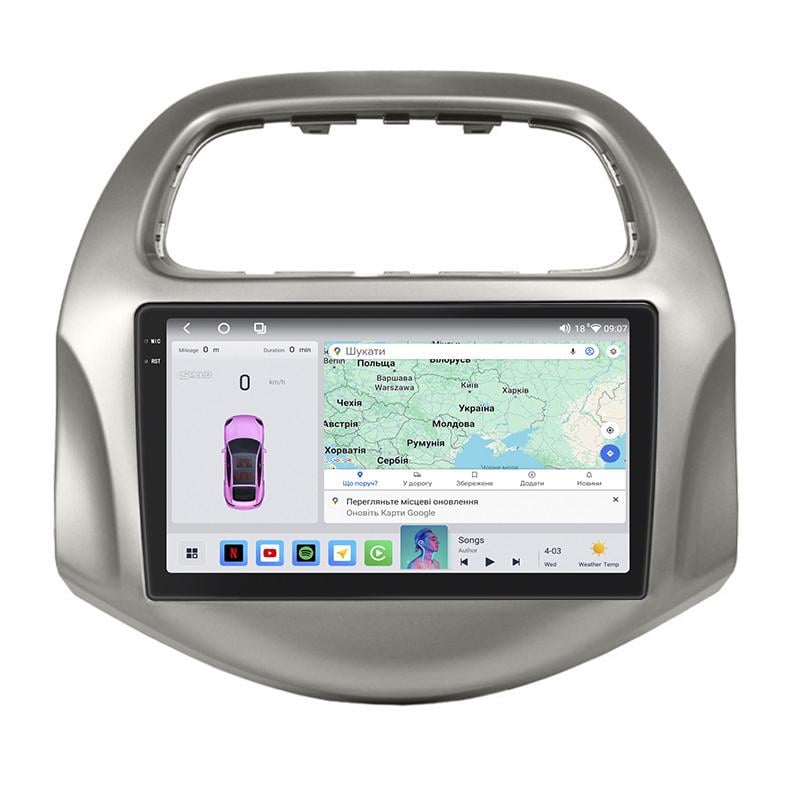 Автомагнитола штатная Lesko CarPlay/QLED/360° для Chevrolet Spark III M300 Рестайлинг 2020-4/64Gb 9" (2350070103) Автомагнитола штатная Lesko CarPlay/QLED/360° для Chevrolet Spark III M300 Рестайлинг 2020-4/64Gb 9" (2350070103)