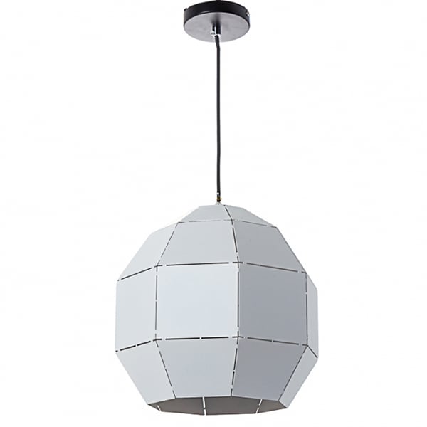 Люстра-підвіс Flora в формі кулі Білий (NI003/white)