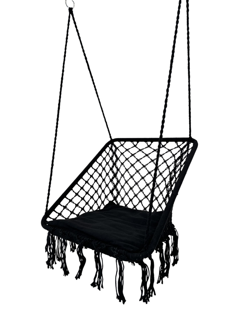 Кресло-качели садовые WCG с подушкой Черный (QNSW03BL) - фото 4 Кресло-качели садовые WCG с подушкой Черный (QNSW03BL) - фото 4