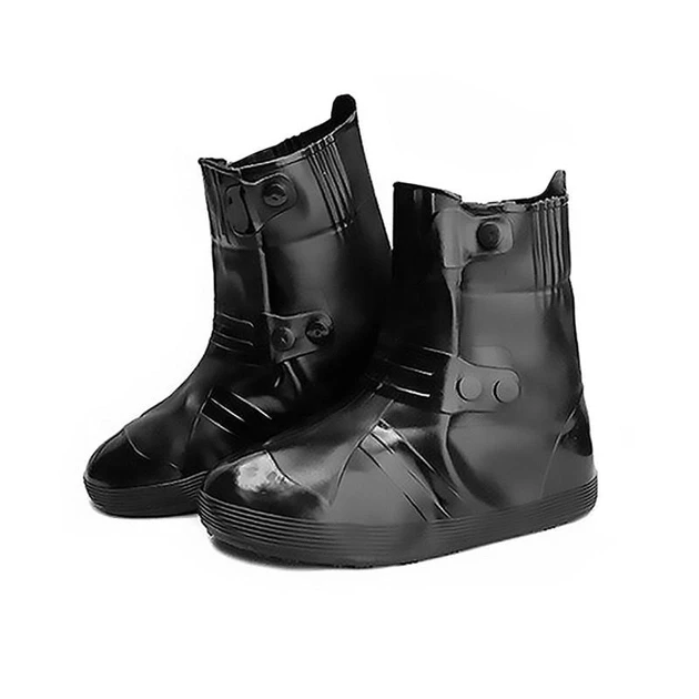 Бахилы Lesko для обуви резиновые от воды и грязи SB-108 XXL р. 40-41 Black