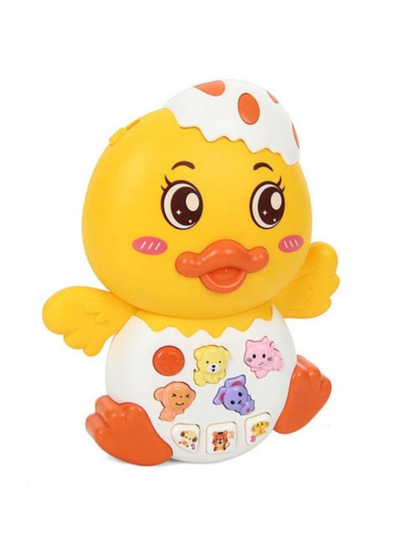 Розвиваюча іграшка музична Друзі доремішки Limo Toy FT 0052 Каченя (8169)