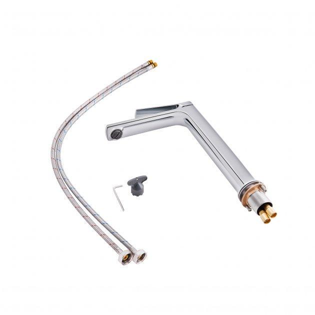 Змішувач Qtap Slavonice 10H42103C для умивальника високий - фото 3 Змішувач Qtap Slavonice 10H42103C для умивальника високий - фото 3