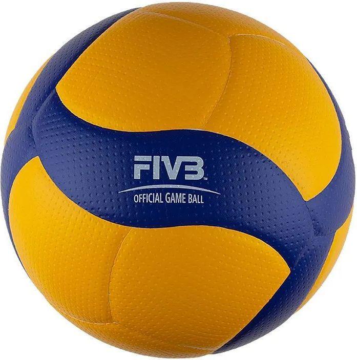 Мяч волейбольный Mikasa V200W р. 5 Желто-синий (19803) - фото 3 Мяч волейбольный Mikasa V200W р. 5 Желто-синий (19803) - фото 3