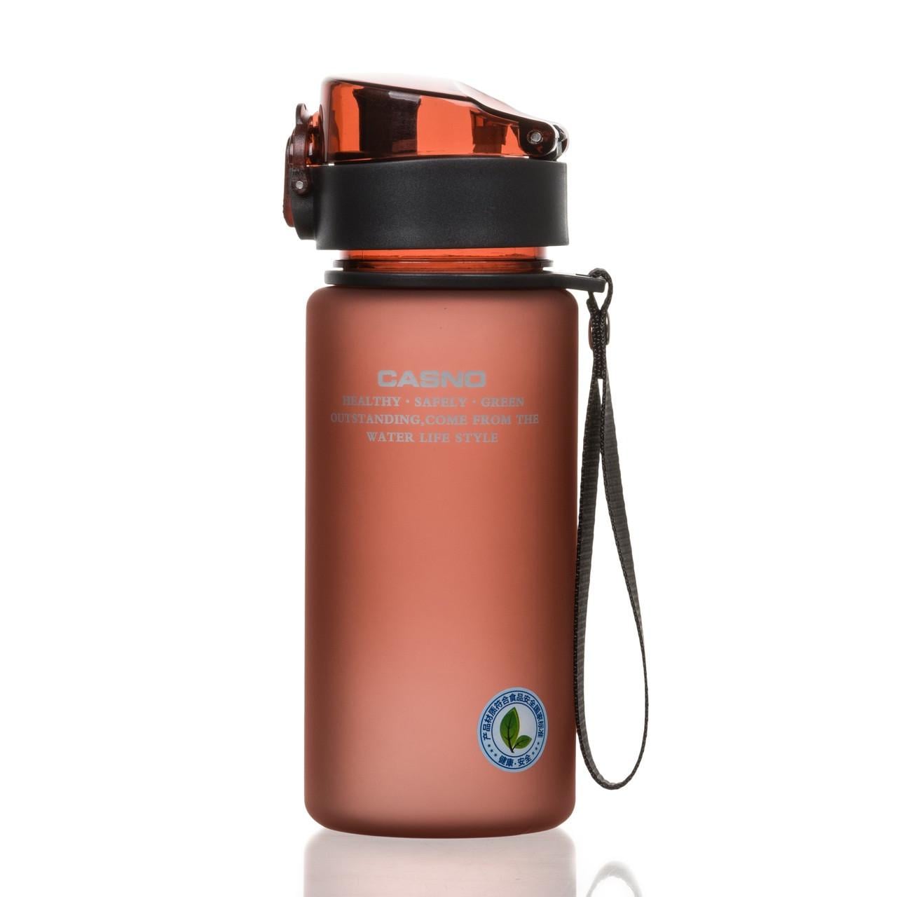 Пляшка для води Casno KXN-1115 560 мл Помаранчевий