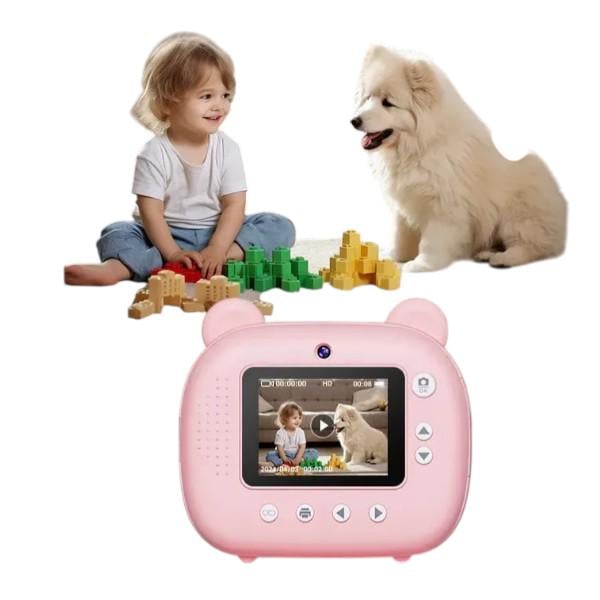 Фотоапарат дитячий з миттєвим друком Happy Day Рожевий - фото 10 Фотоапарат дитячий з миттєвим друком Happy Day Рожевий - фото 10