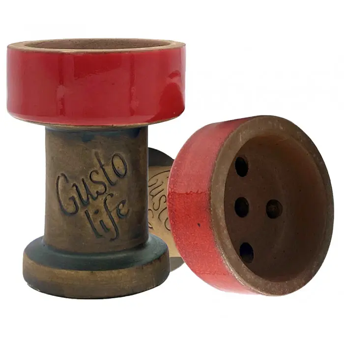 Чаша Gusto Bowls Rook Design Red