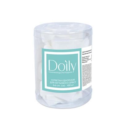 Салфетки в тубусе Doily из спанлейса 6х6 см 400 шт. (2538725856) - фото 3 Салфетки в тубусе Doily из спанлейса 6х6 см 400 шт. (2538725856) - фото 3