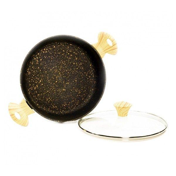 Сотейник Fissman Cosmic Black з кришкою 2,85 л 26 см (4346) - фото 4