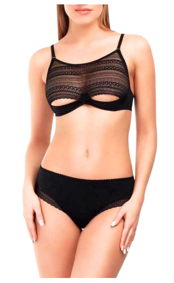 Трусы бразилиана Marc & André A8-0593 р. 38 Черный