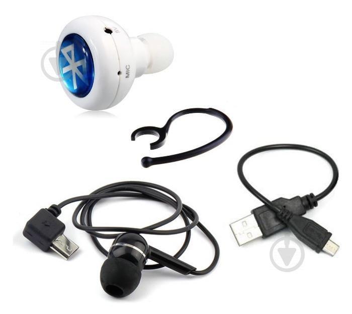 Bluetooth наушники AirBeats Stereo Headset White (SUN0021) - фото 4