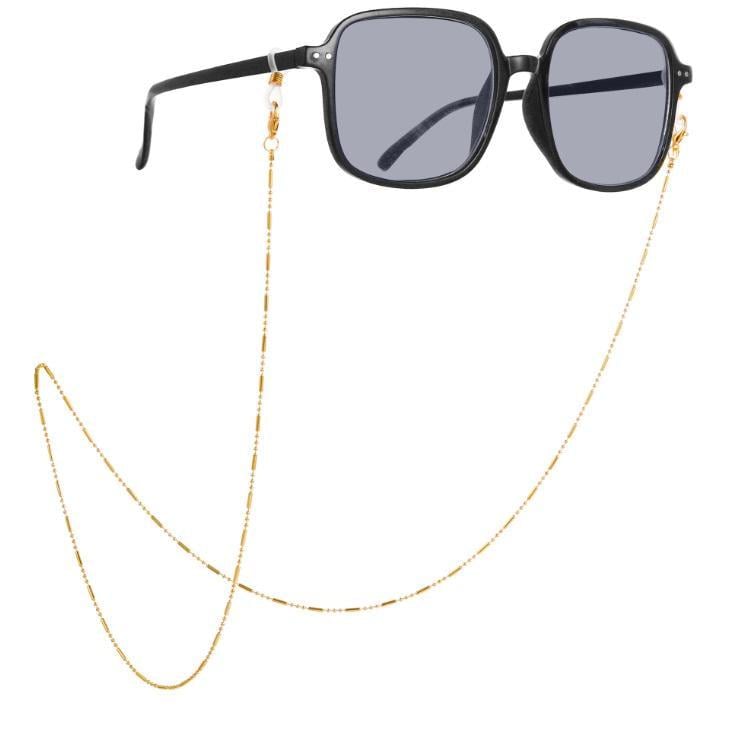 Ланцюжок для окулярів 9442 77 см Золотистий (4542419) - фото 3 Ланцюжок для окулярів 9442 77 см Золотистий (4542419) - фото 3