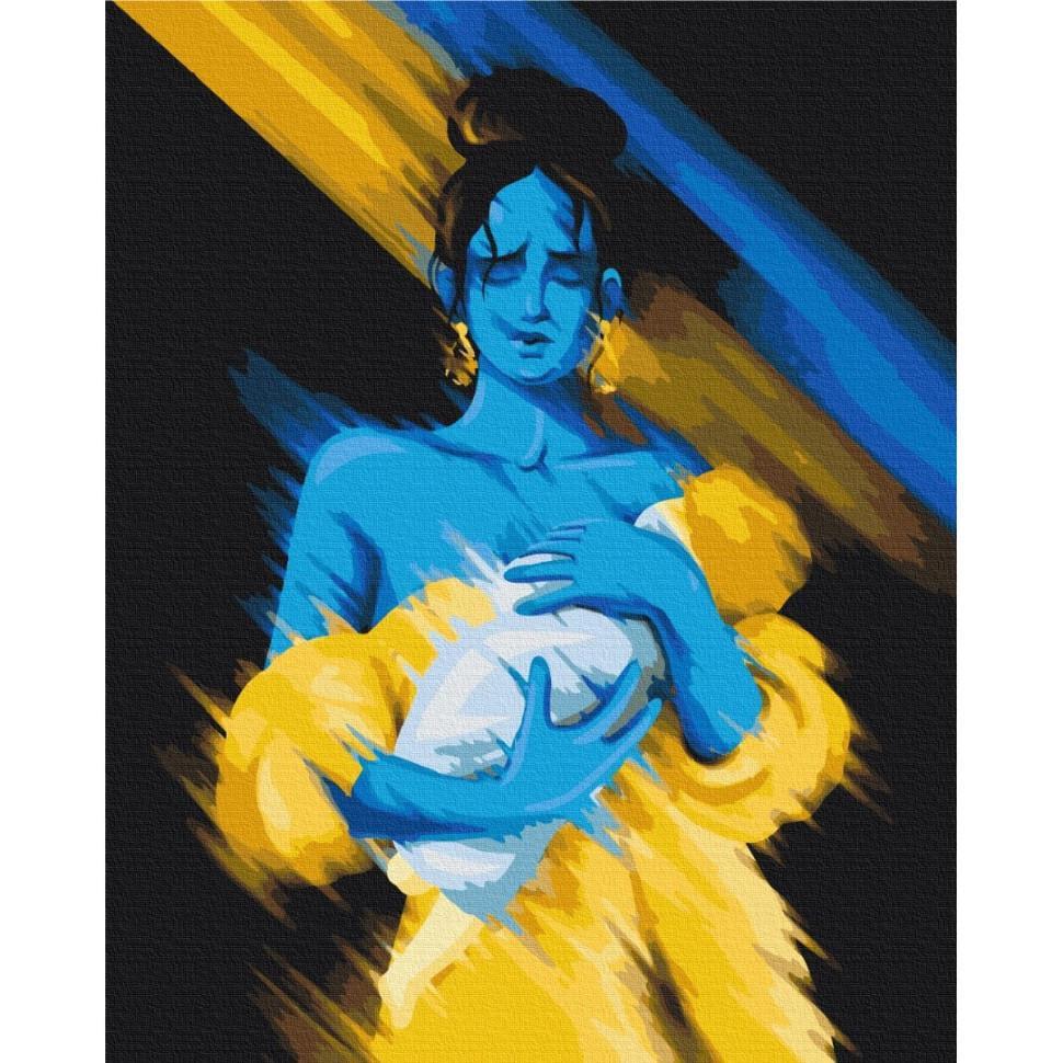 Картина за номерами Brushme Майбутнє в руках Поліна Скуріхіна BS53085 40x50 см (RLT27143)