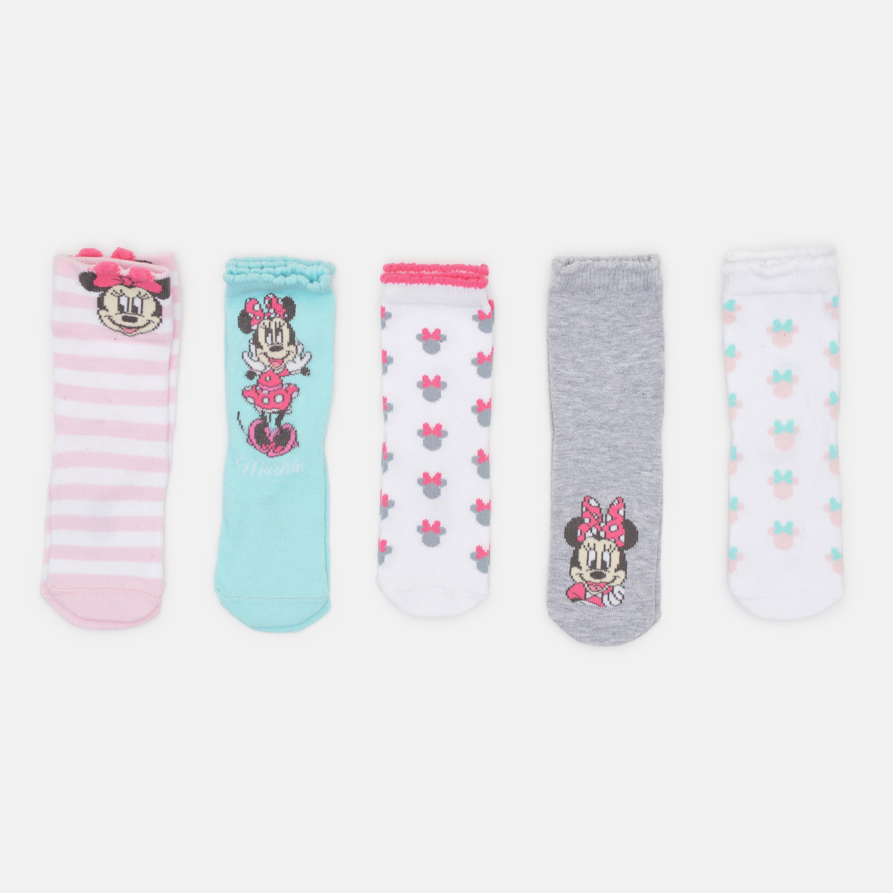 Шкарпетки C&A 5 пар р. 15-17 Рожево-сірий (30091224045)