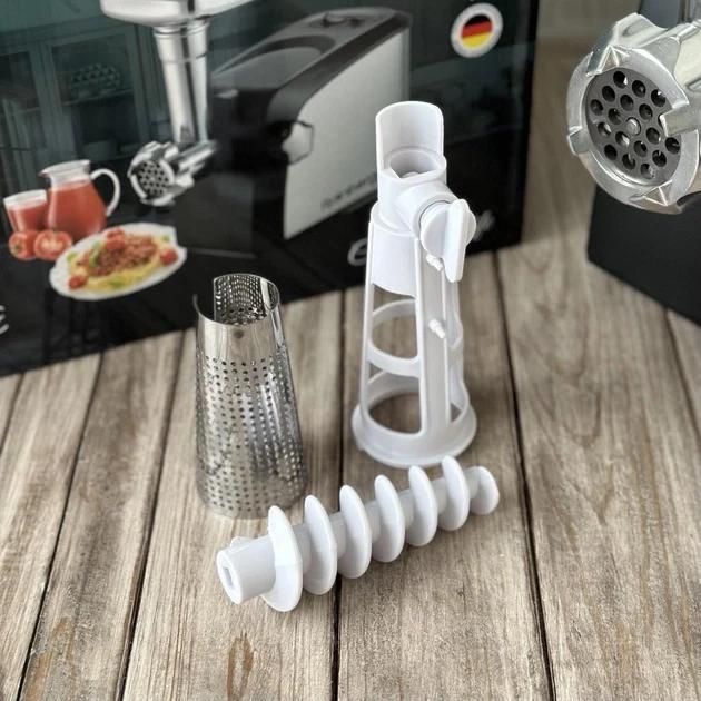 Электромясорубка профессиональная Rainberg RB-673A 3800W с соковыжималкой нержавеющая сталь - фото 9 Электромясорубка профессиональная Rainberg RB-673A 3800W с соковыжималкой нержавеющая сталь - фото 9