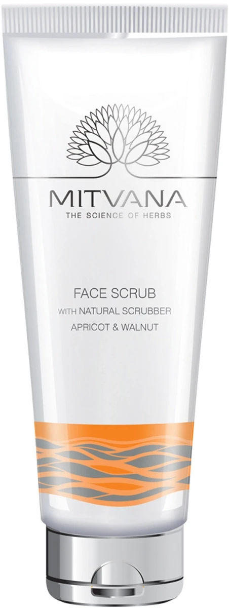 Скраб для лица Mitvana Face Scrub With Natural Scrubbers натуральный с абрикосом и грецким орехом (2072056628)