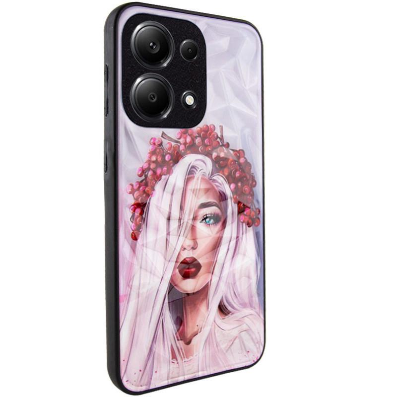 Противоударный TPU+PC чехол Prisma Ladies для Xiaomi Redmi Note 13 Pro 4G / Poco M6 Pro 4G Ukrainian Girl