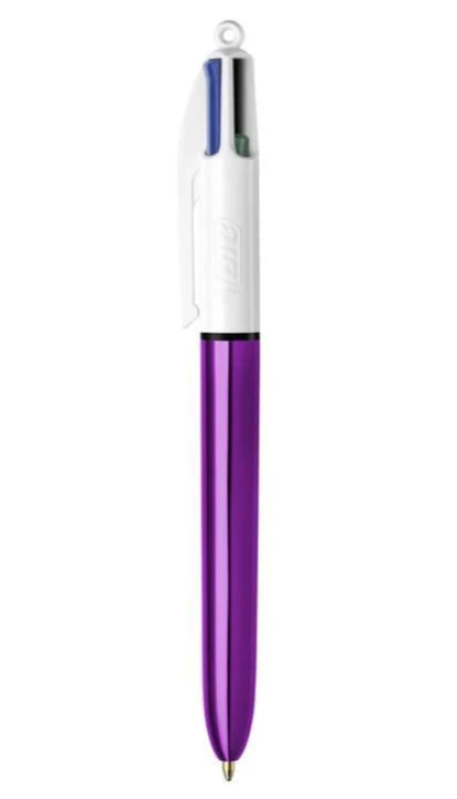 Письмова ручка BIC 4 Colors Shine Purple (2838671102)