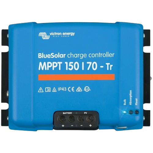 Контроллер заряда солнечной батареи Victron Energy BlueSolar MPPT 150/70-Tr 12/24/48V 70A VE.Direct Blue (27918584)
