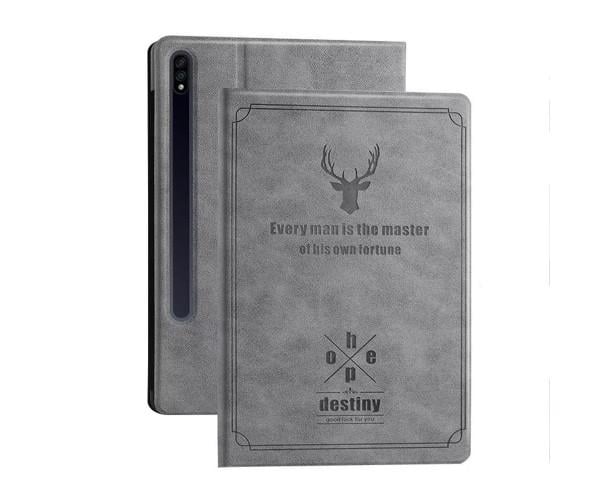 Чехол Galeo Destiny для Samsung Galaxy Tab S7 Plus/S8 Plus Серый