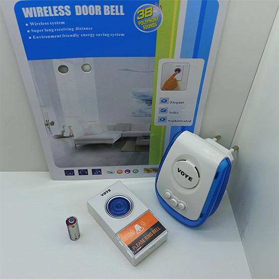 Дзвінок дверний бездротовий VOYE V009A від мережі 220V - фото 4 Дзвінок дверний бездротовий VOYE V009A від мережі 220V - фото 4