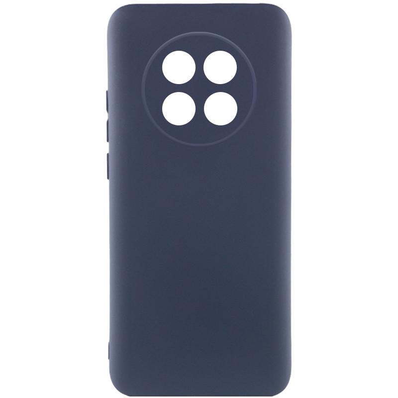 Противоударный чехол Silicone Cover Lakshmi Full Camera (AA) для Realme 12 5G  Синий / Midnight Blue
