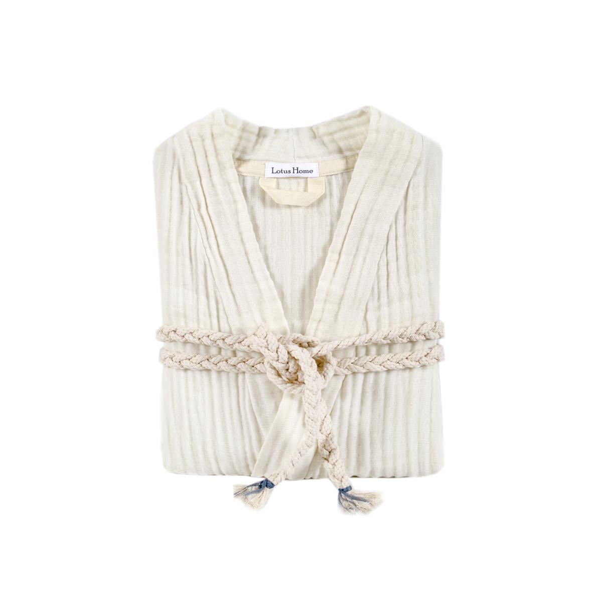 Халат Lotus Home Nitra Muslin S/M Denim (svt-2000022351003)