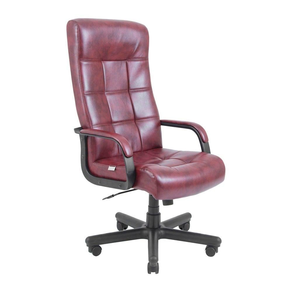 Офисное кресло руководителя Richman Virginia VIP Rich M1 Tilt натуральная кожа Lux Madras Бордовый (64ca425304b9e938a47ba216)