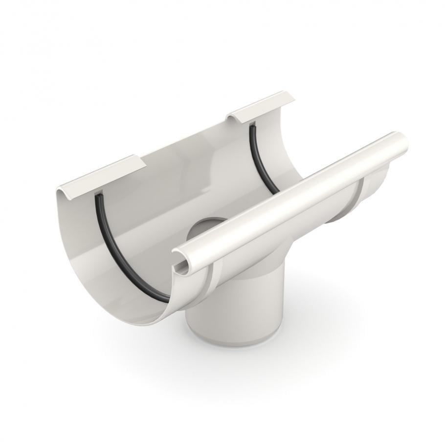 Лійка ринви Bryza зливна воронка 125 мм Білий (9010)