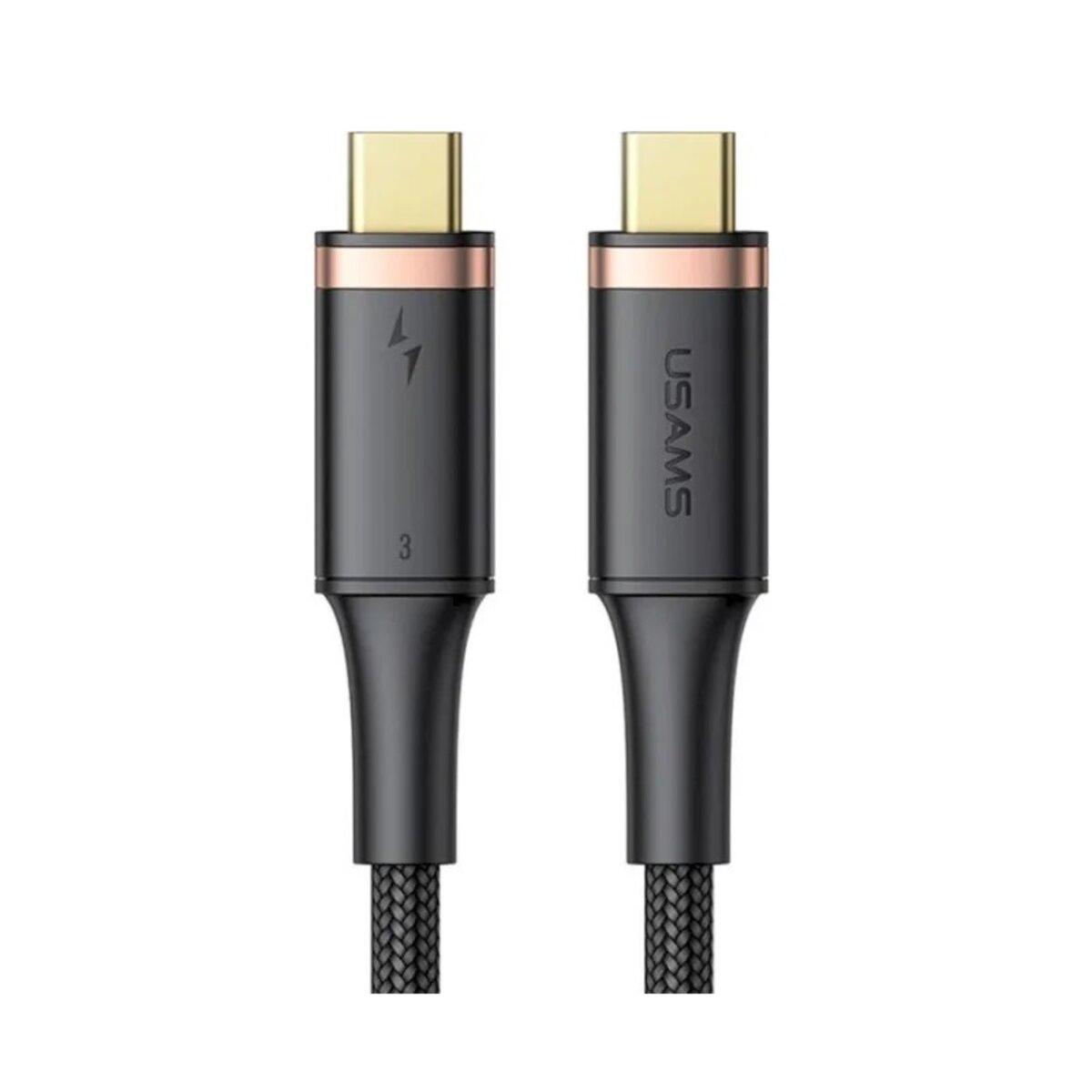Кабель Usams US-SJ553 U72 100W Black (19100474)