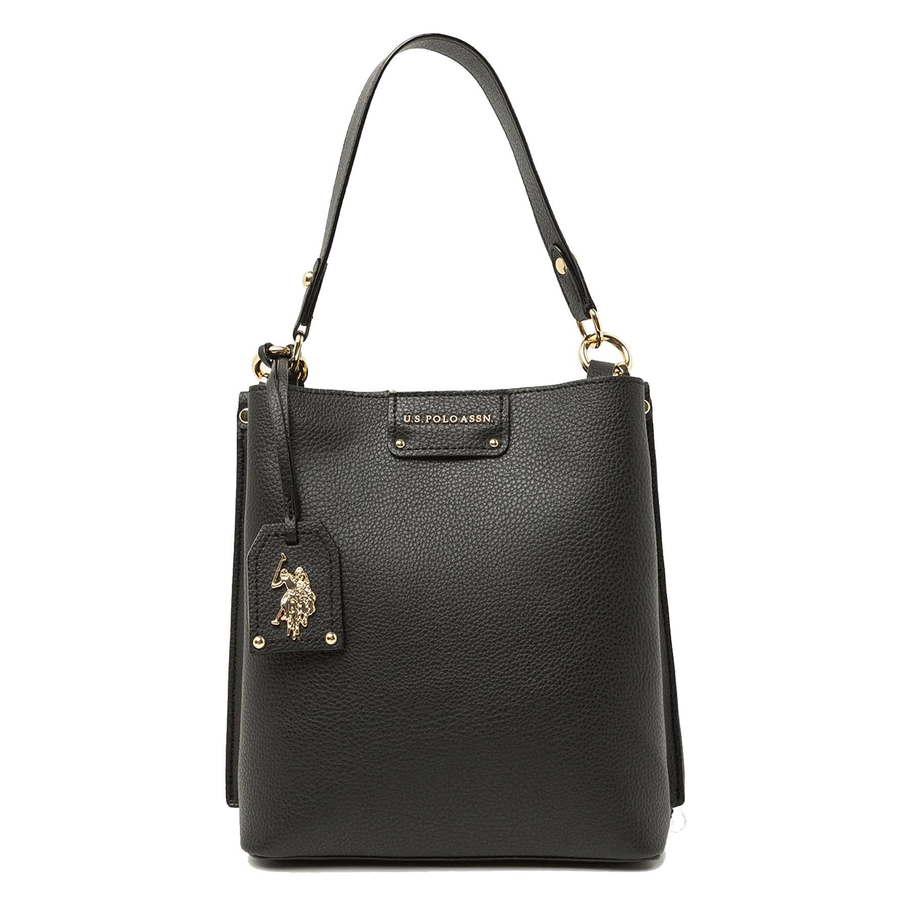 Сумка-мішок U.S. POLO ASSN Чорний (0357) - фото 1 Сумка-мішок U.S. POLO ASSN Чорний (0357) - фото 1