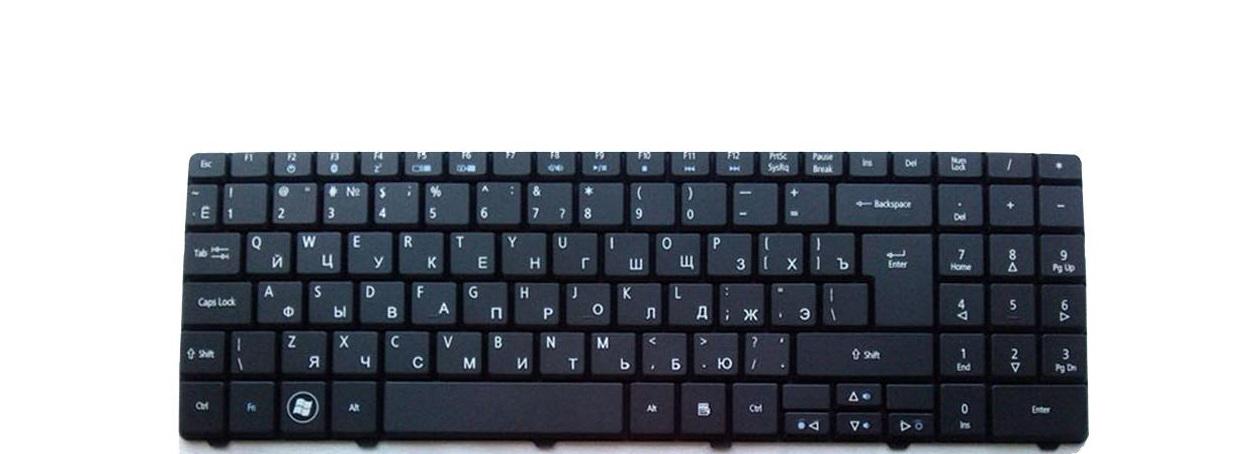 Клавіатура для ноутбука Acer eMachines E725 матова (KB.I170A.277)