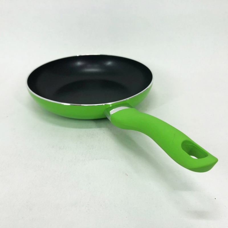 Сковорода Con Brio CB-2014 антипригарное покрытие Pfluon 20 см Green (tf5170) - фото 2 Сковорода Con Brio CB-2014 антипригарное покрытие Pfluon 20 см Green (tf5170) - фото 2