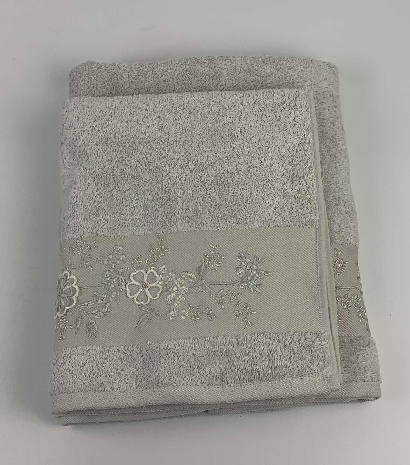 Набор полотенец Pupilla Christina 2 шт. 70x140 см Капучиновий (CN31305)