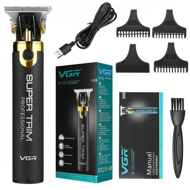 Триммер для стрижки аккумуляторный VGR V-082 (7782)