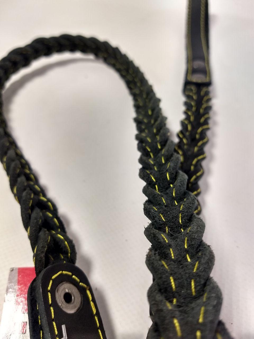 Повідець Happy Pets Ultra Style Коса №24 Чорний - фото 4 Повідець Happy Pets Ultra Style Коса №24 Чорний - фото 4