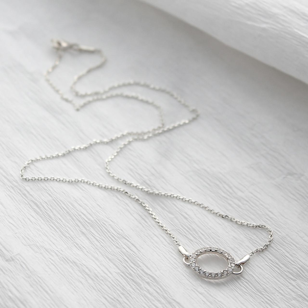 Колье серебряное Вселенная 40 см (142к40)