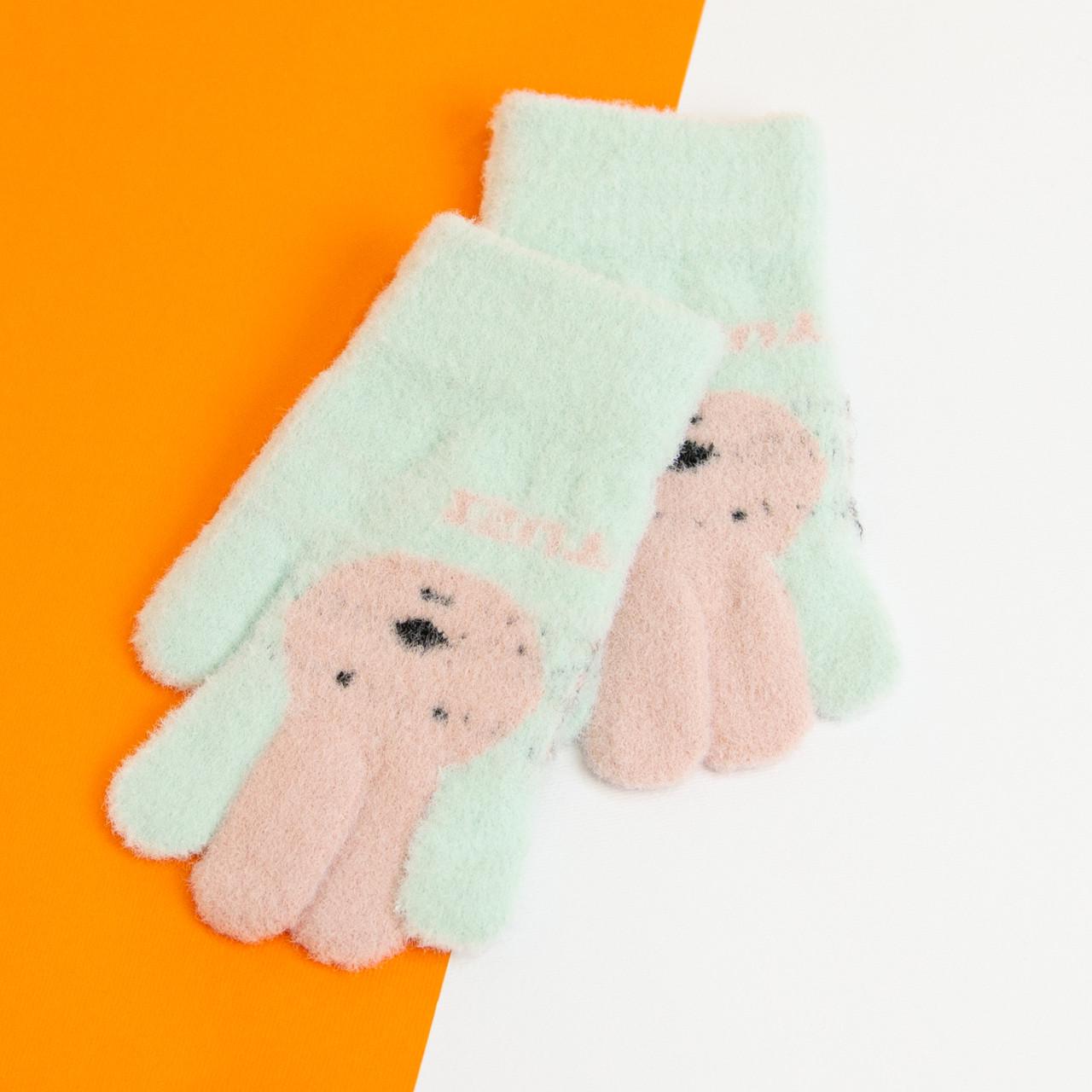 Перчатки детские на 5-8 лет зимние 20-25-19 Светло-зеленый (DR010128) Перчатки детские на 5-8 лет зимние 20-25-19 Светло-зеленый (DR010128)